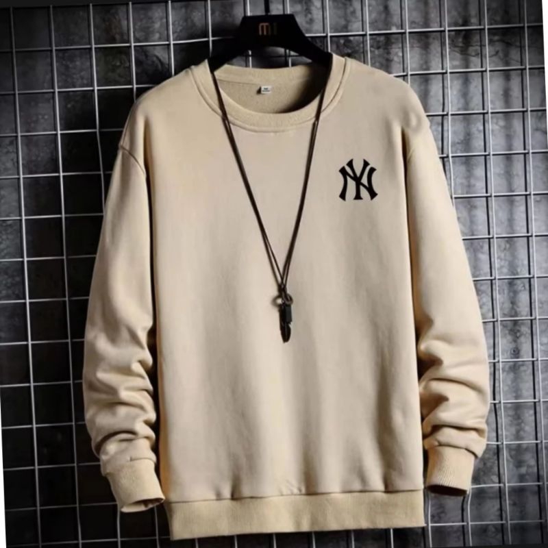 NY~Sweater Crewneck Dewasa size M-XXL Switer Pria Wanita Dewasa