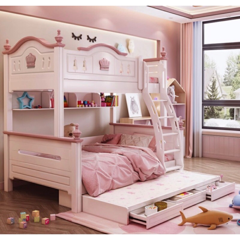 Tempat tidur tingkat 3 tingkat murah