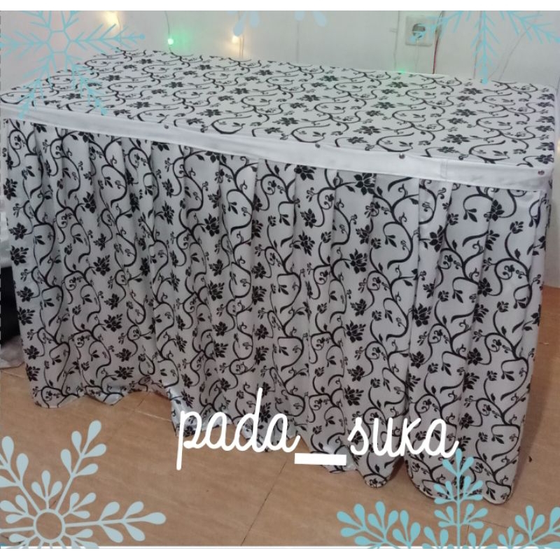 cover meja batik / SKRITING meja prasmanan corak batik