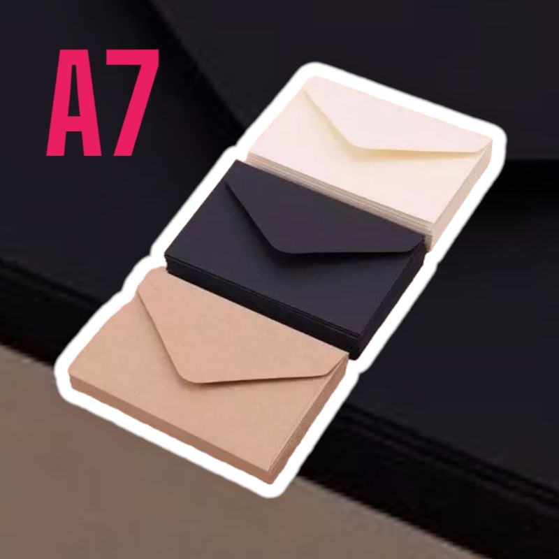 

AMPLOP A7 AMPLOP VINTAGE / AMPLOP UNDANGAN / KRAF/ JASMINE / FANCY