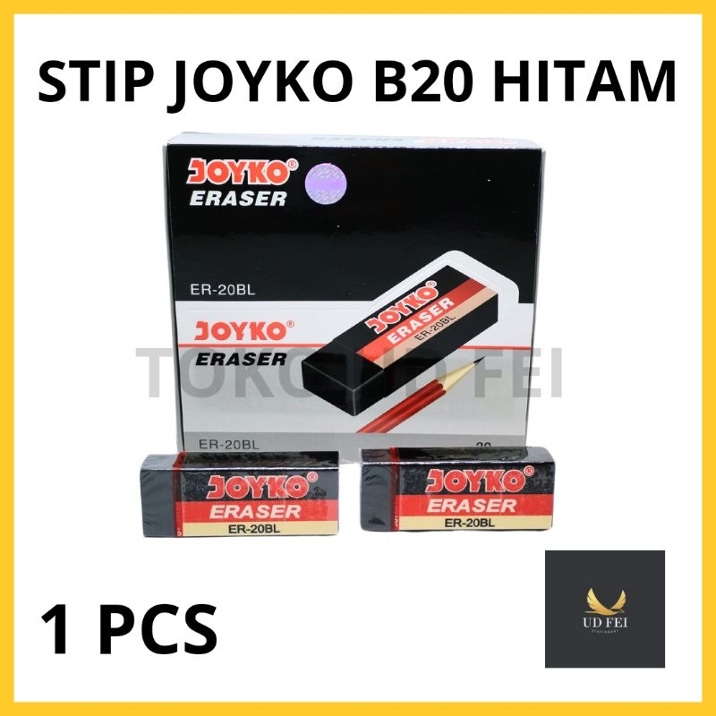 

(1 PCS) Stip joyko hitam B20/ Stip joyko hitam besar/ Penghapus Joyko Besar