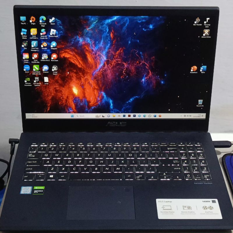 Laptop Asus Vivobook F571gd Bekas