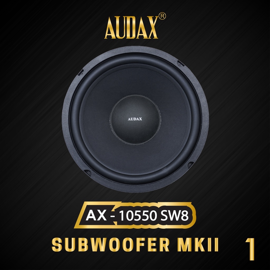 Speaker AUDAX 10" / 10 inch AX 10550 SW8 Subwoofer MKII Low BASS