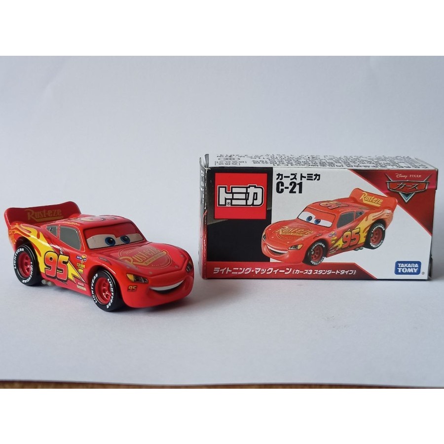 Tomica Cars C-21 Lightning McQueen Cars 3 takara tomy mobil mainan