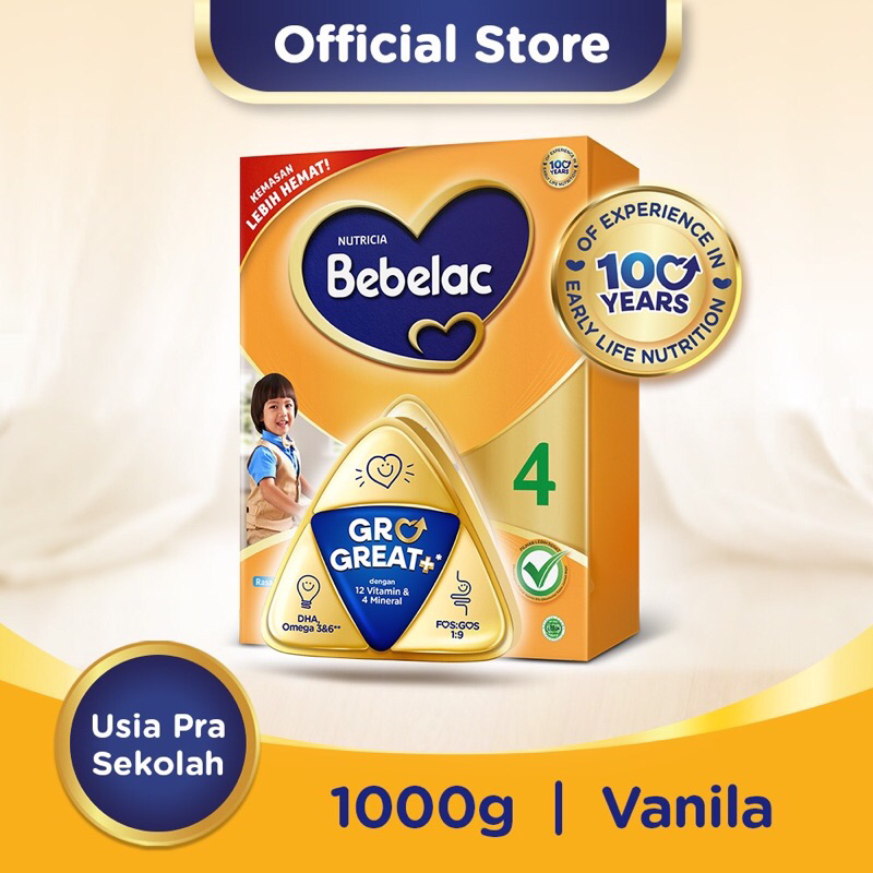 

BEBELAC 4 1000g MADU / VANILA