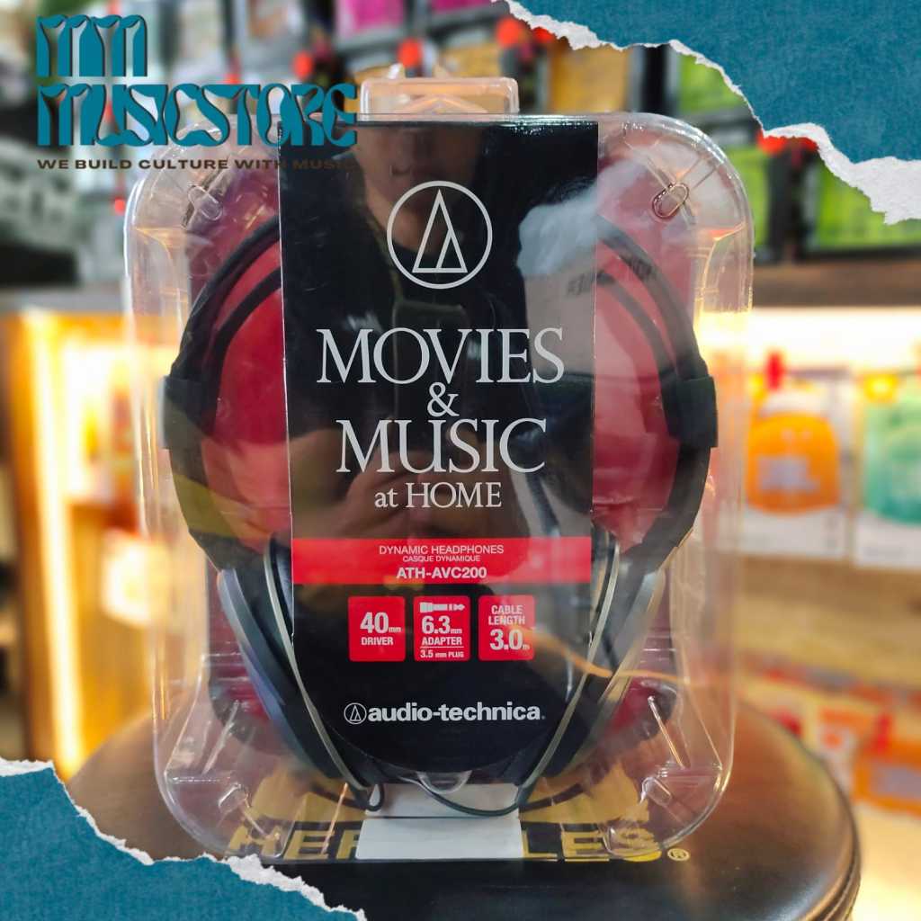 Headphone Audio Technica ATH-AVC 200