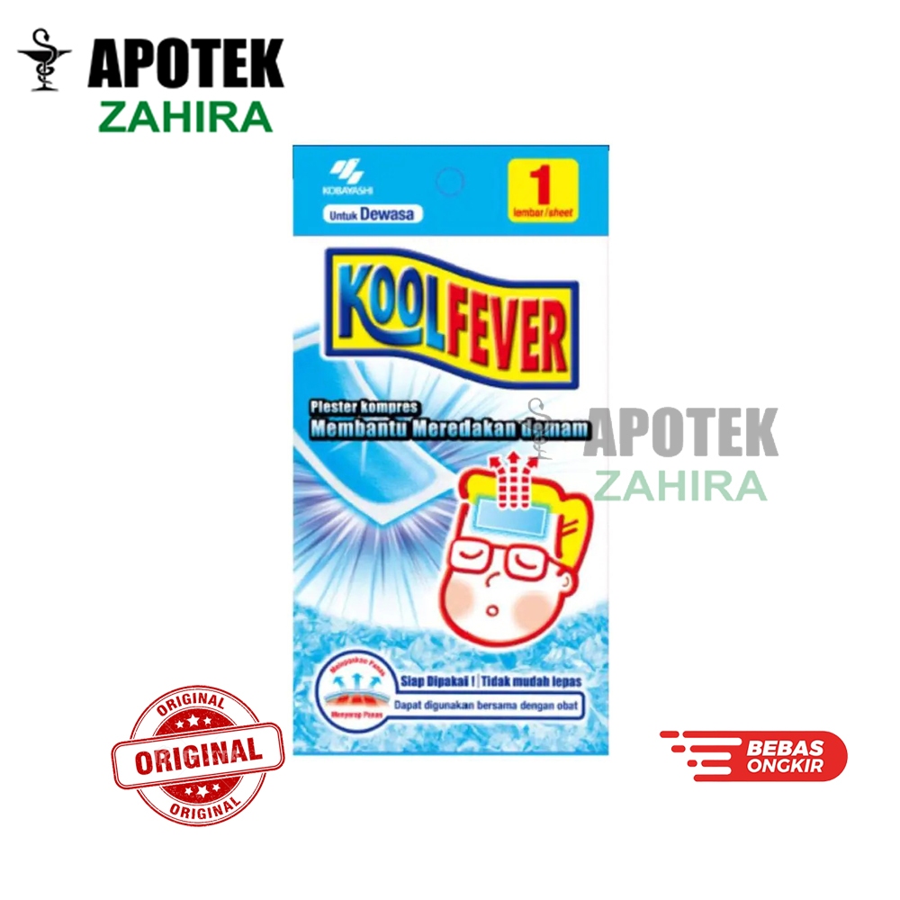 Koolfever Adult - Plester Kompres Demam Dewasa Penurun Panas