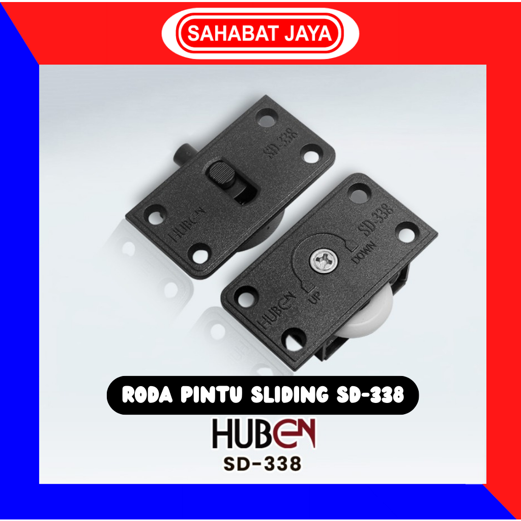 Huben Roda Pintu Sliding Geser SD 338