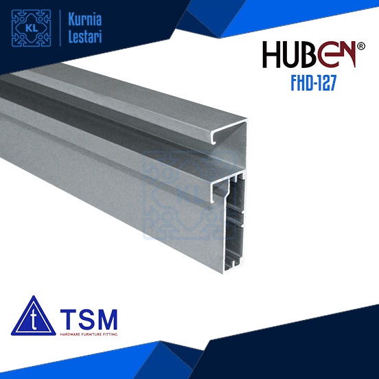 Frame Aluminium Kitchen Set Handle FHD 127 HUBEN TSM 3 Meter