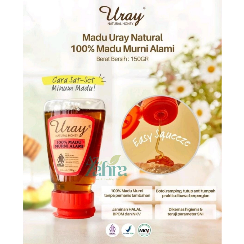 

Bny31 Madu Uray Squeeze 150gr