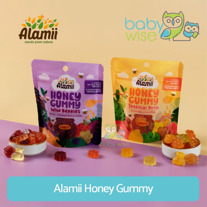 

Alamii Honey Gummy - Cemilan Anak Rendah Gula