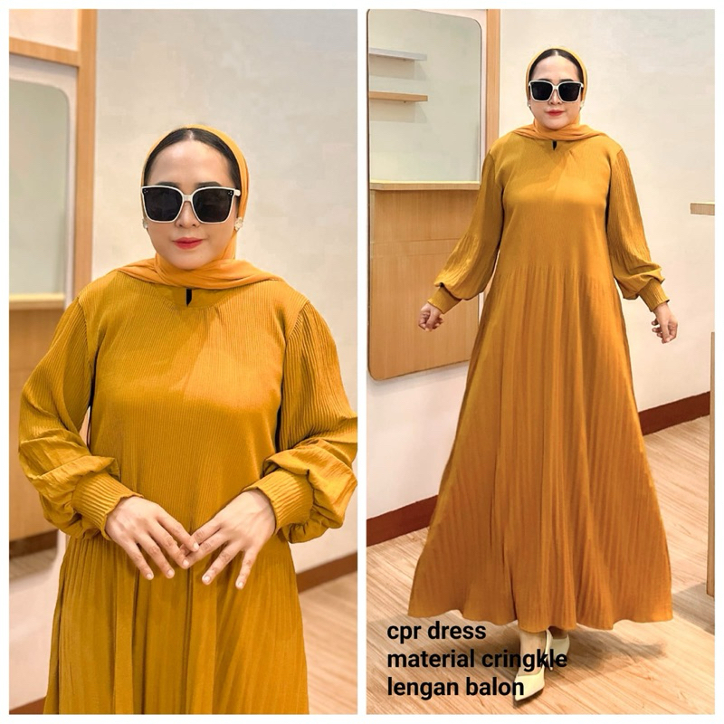 gamis prisket crinkle ld 100-140 jumbo