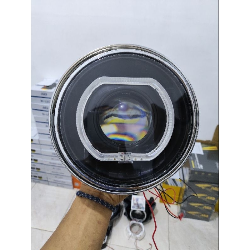 Lampu depan Ninja SS Set Biled 3 inch AES F1