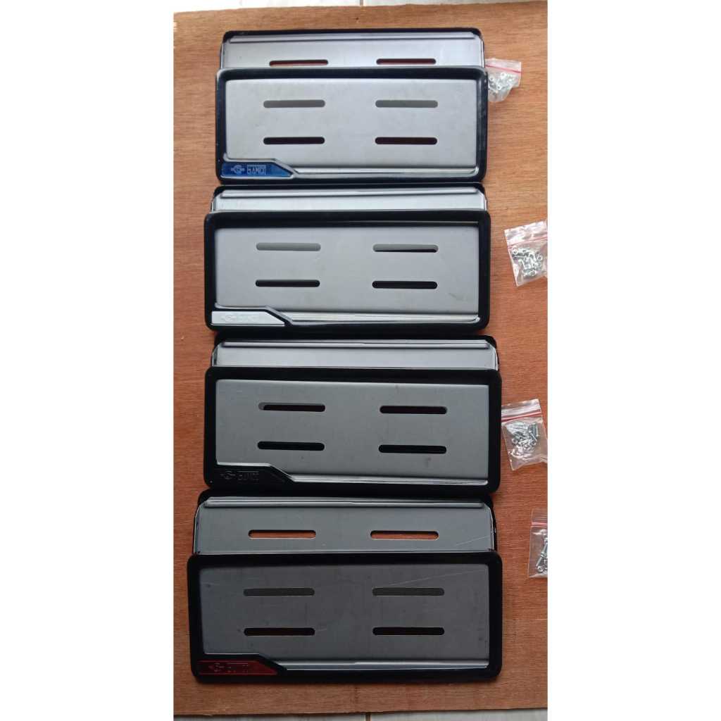 rumah plat nomor motor Gamino besi tebal /tempat plat nomor Gamino/bingkai plat nomor Gamino besi te