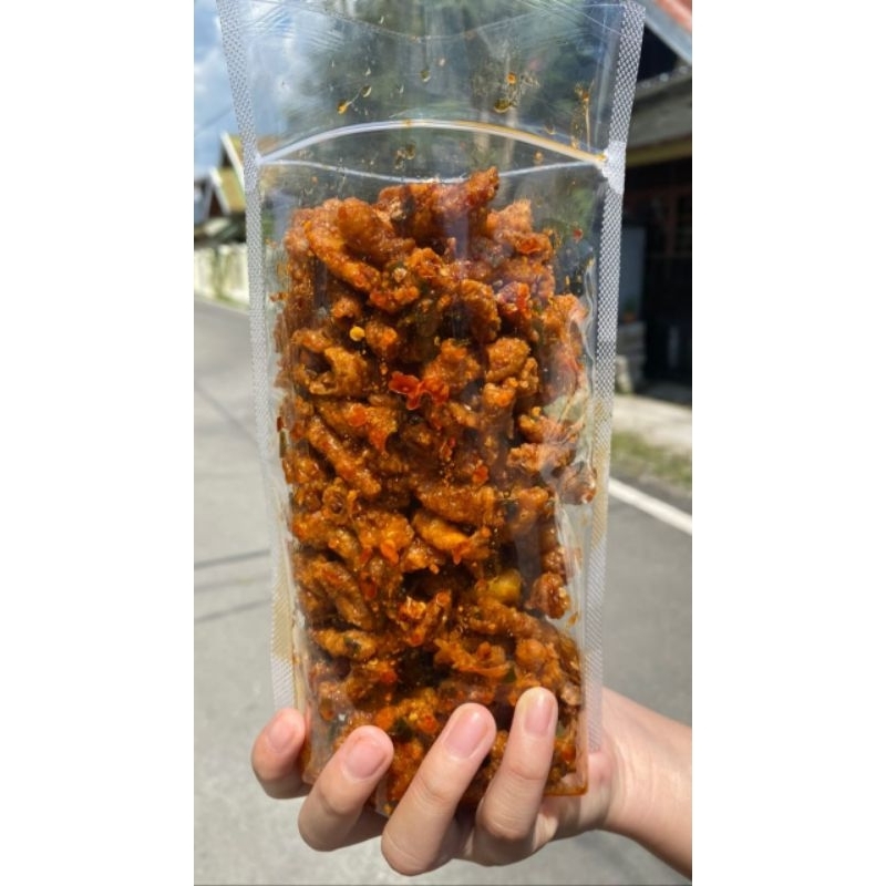 

[ 250GRAM ] USUS AYAM CRISPY PEDAS DAUN JERUK