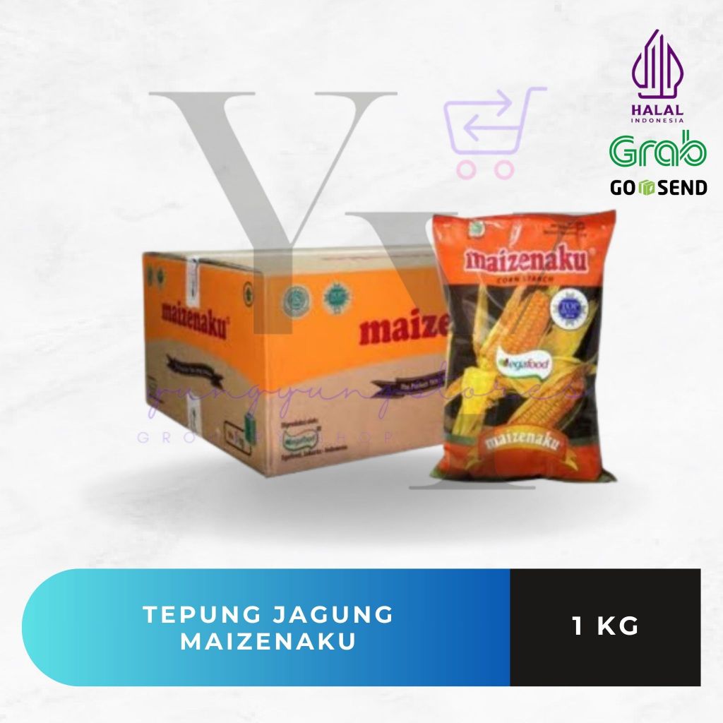 

1 Dus Isi 18 Bungkus Tepung Jagung Maizenaku 1 Kg