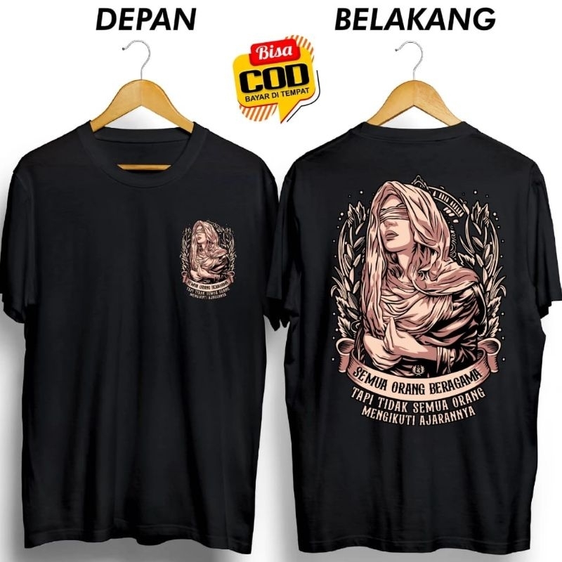 KAOS DISTRO SEMUA ORANG BERAGAMA