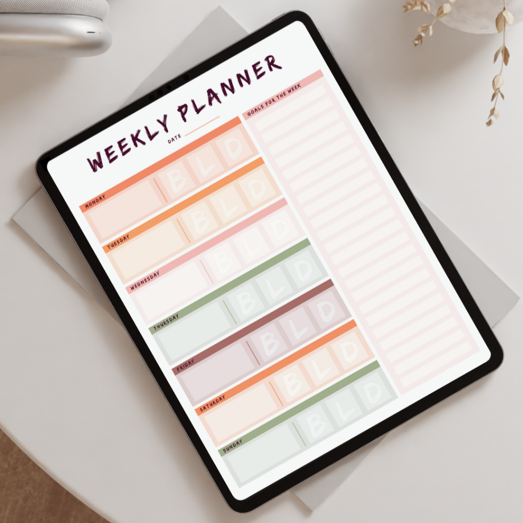 

[1] Colorful Fitness Food Digital Planner, Planner makanan olahraga, PDF, Goodnotes