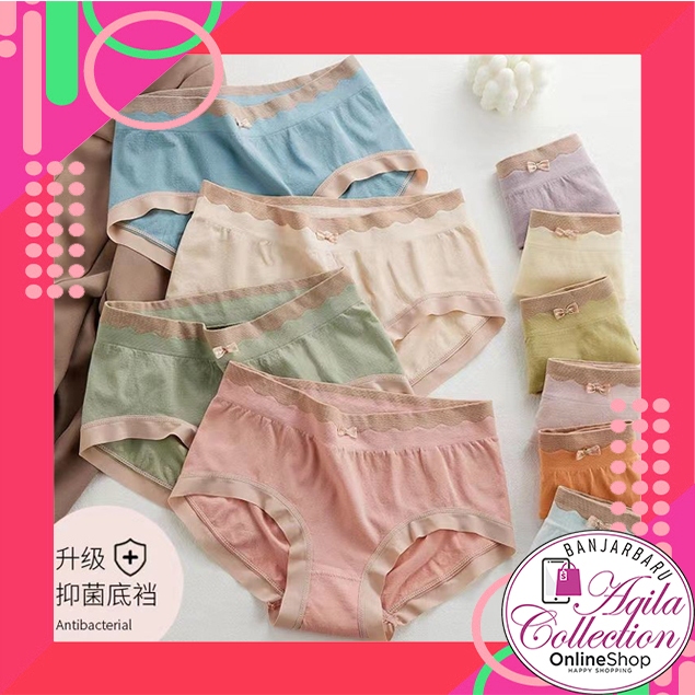 CELANA DALAM WANITA CELEBRITY ANTI BAKTERI 10PCS