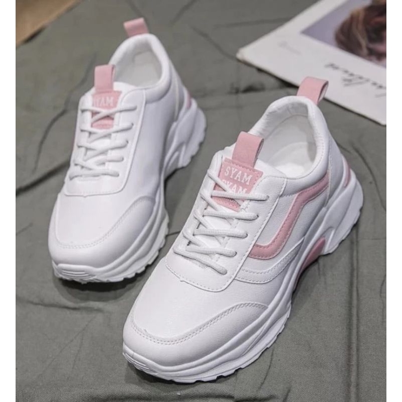 COEK Sepatu Sneaker Wanita Sneakers Korea Wanita Wanwoo Sepatu Sneakers Tali