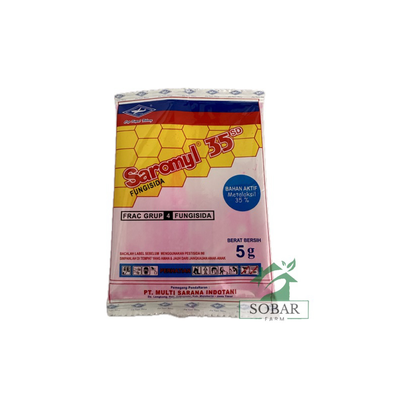Saromil Fungisida ukuran 5 gram