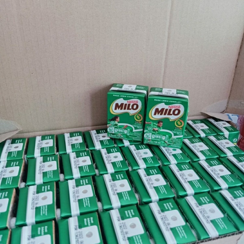 

[ 1 karton ] SUSU MILO UHT 1 DUS ISI 36pcs 110ml