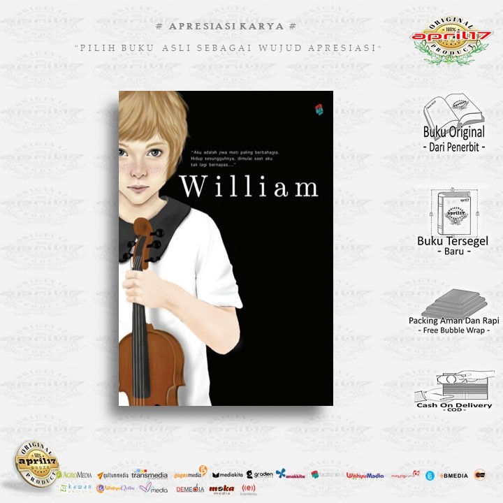 HJK NOVEL WILLIAM - Penulis: Risa Saraswati , Penerbit : Bukune