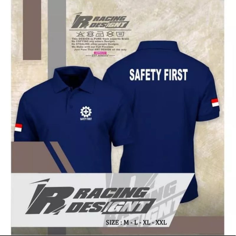 BAJU KERAH SAFETY FIRST INDONESIA