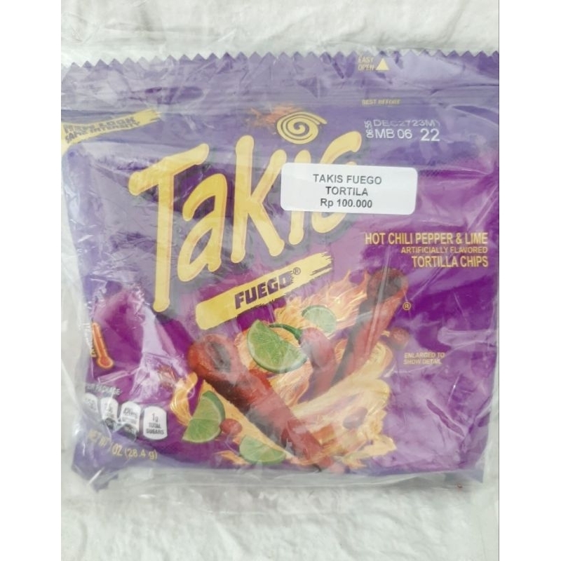 TakisFuegoTortillaChips