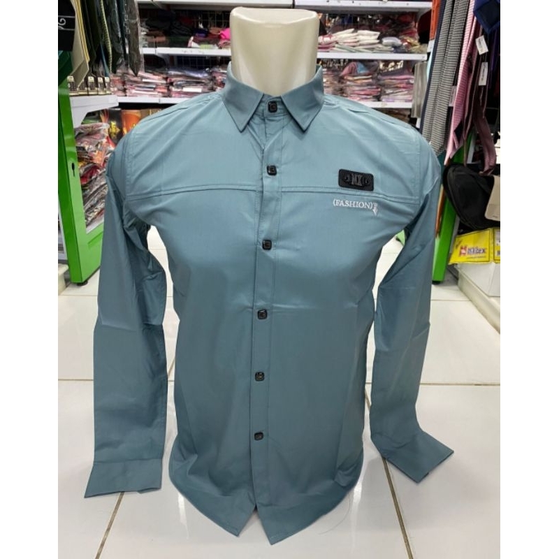 Nxnitrox 8810 Kemeja Pria Import Lengan Panjang