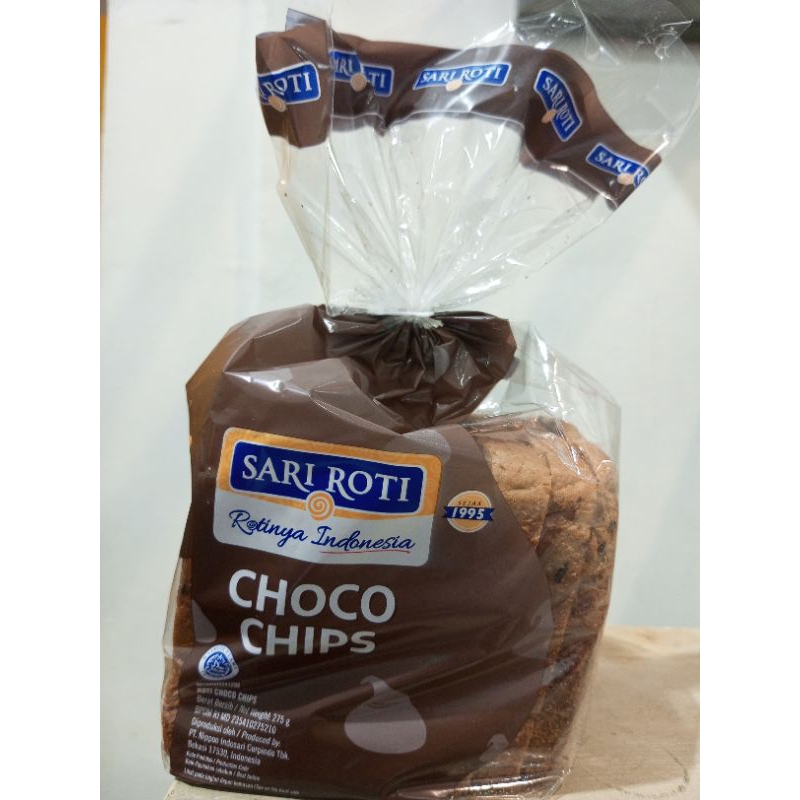 

sari roti tawar coklat chips