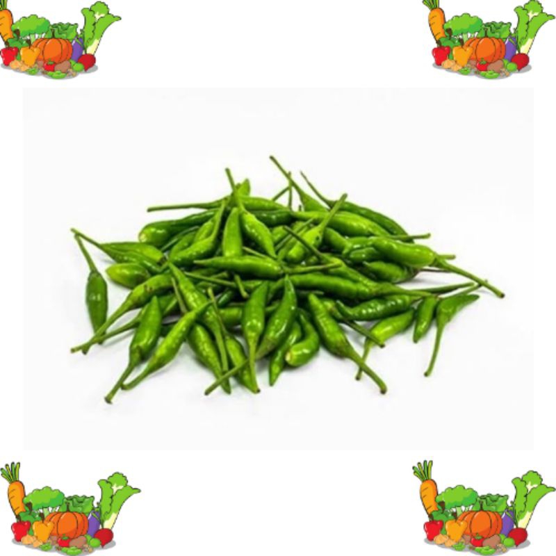 

cabe rawit hijau 250 gram