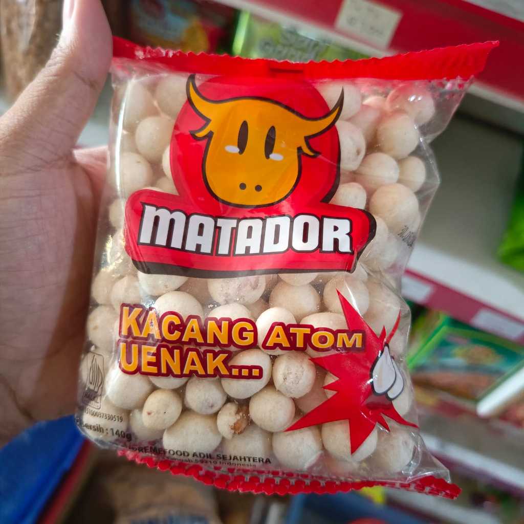 

Kacang Atom matador 140 gram