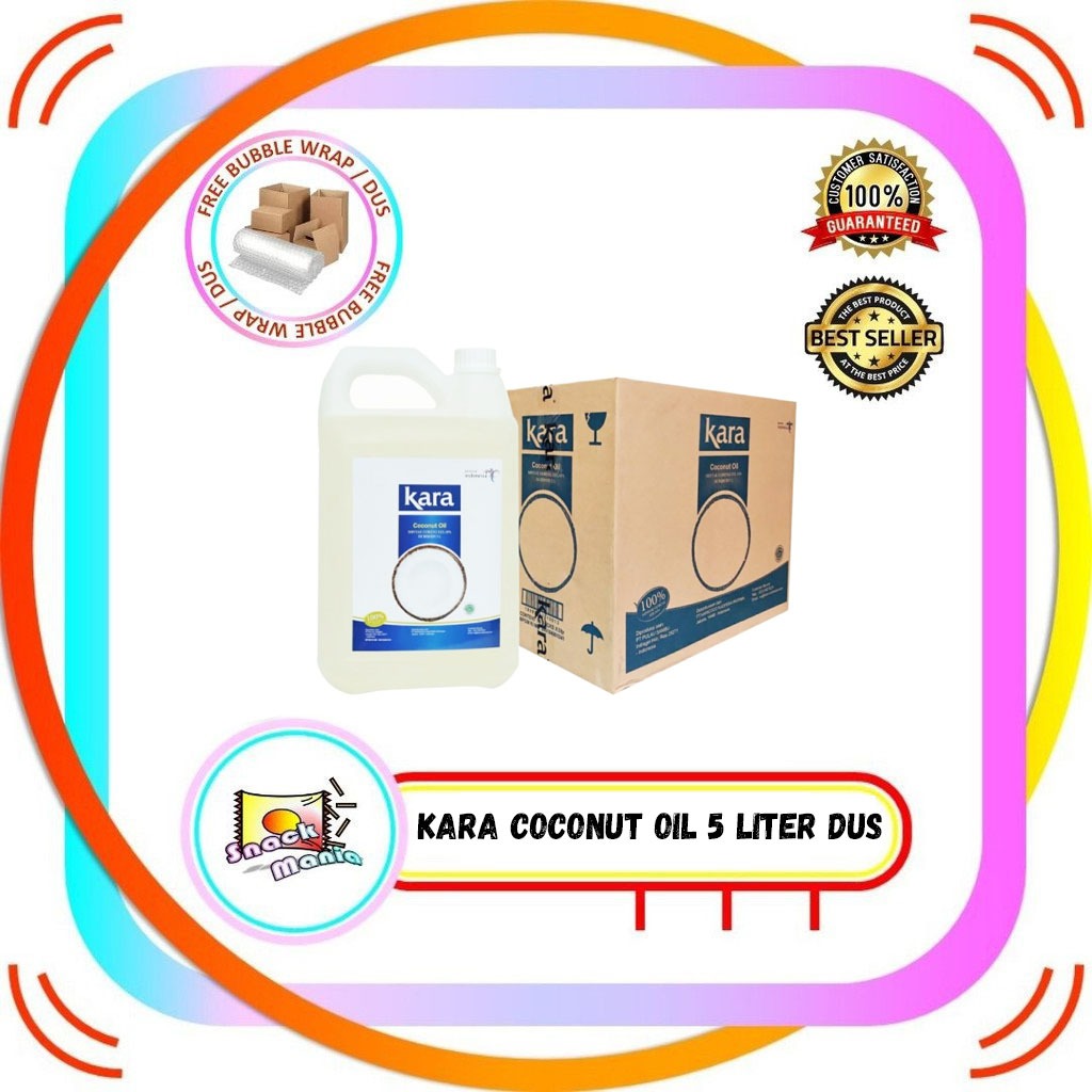 

Kara Coconut Oil 5 Liter DUS 4 Pcs Minyak Goreng Kelapa Jerigen