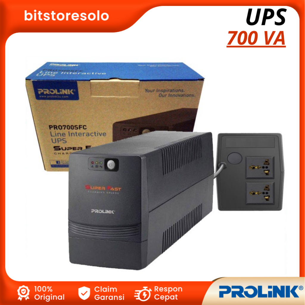 UPS PROLINK Pro700SFC 700VA PRO 700SFC Stabilizer Battery 650 700 SFC