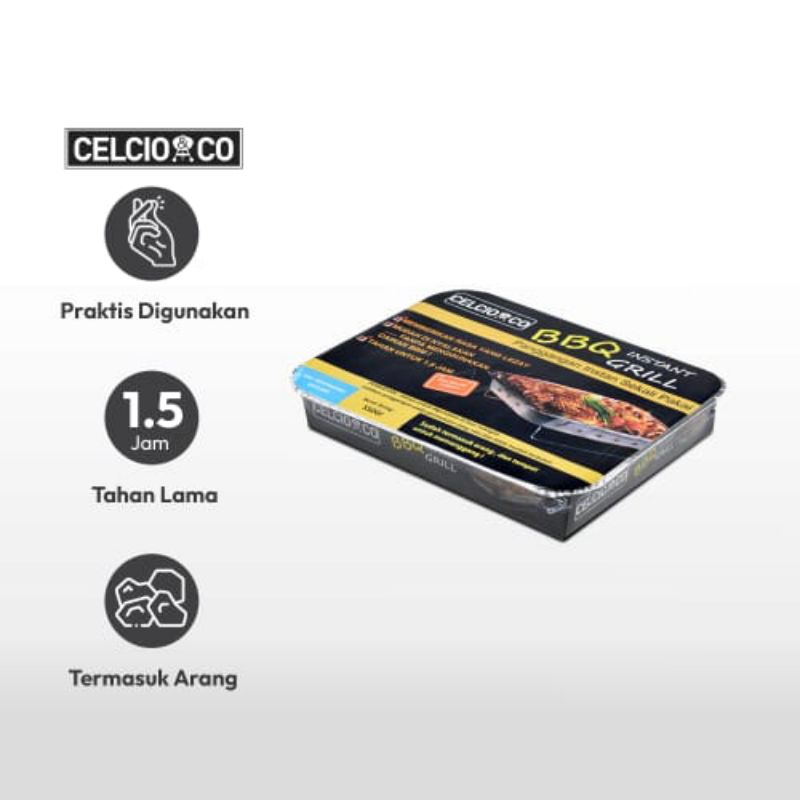 Panggangan arang instant BBQ