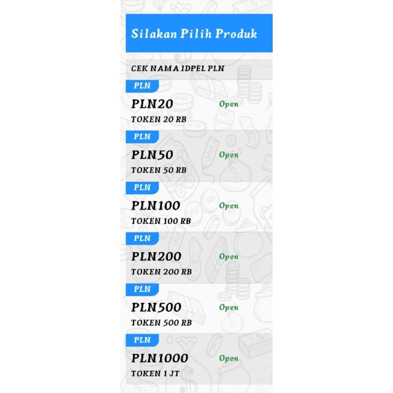 JASA PENGISIAN TOKEN LISTRIK