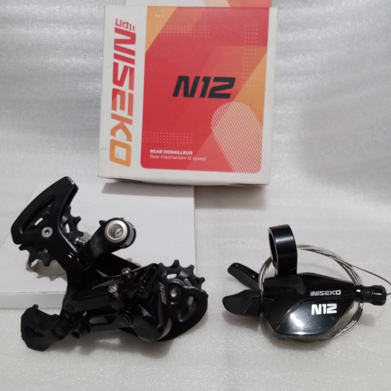 Shifter Kanan Dan RD Sepeda Niseko 12 Speed 51T Original