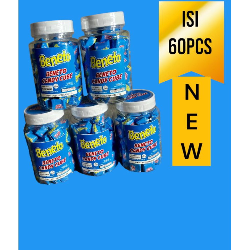 

BENETO CANDYCUBE ISI 60 PCS