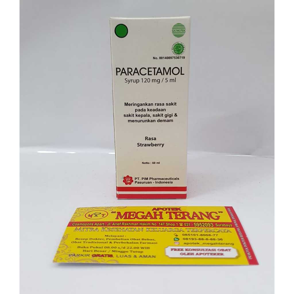 Paracetamol Sirup 120 mg/5 ml 60 ml