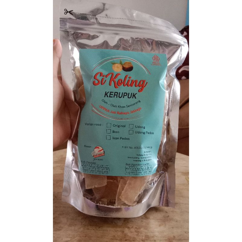 

kerupuk kolang kaling mentah original