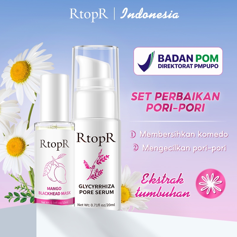 RtopR Mangga Penghilang Komedo Masker Membersihkan Pori-pori Pengobatan Jerawat Serum Peeling Off Ma