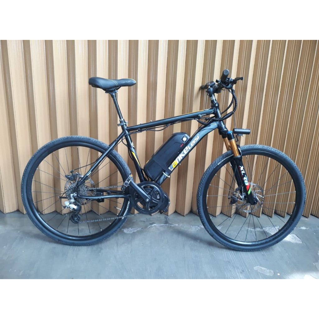 LANKELEISI SEPEDA LISTRIK GUNUNG MTB 48V 14,5AH (BEKAS)