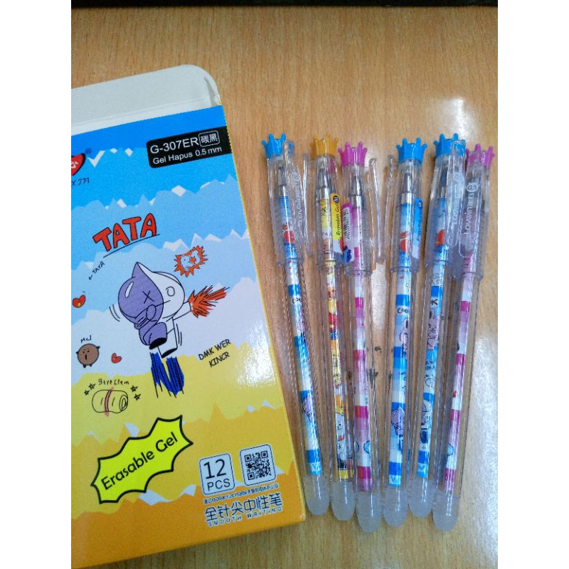 

Pulpen Yang Bisa di Hapus / Erasable Gel Pen G307ER/ Pulpen Love In 0,5mm
