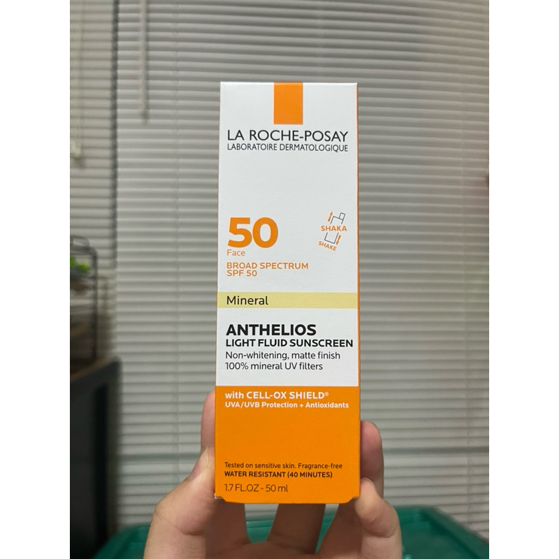 la roche posay anthelios mineral light fluid sunscreen spf 50