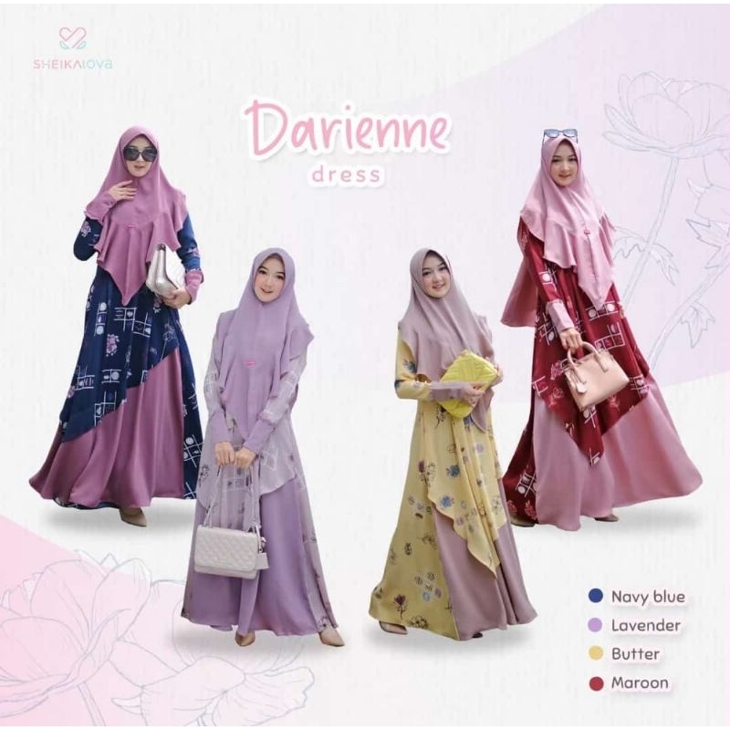 DARIENNE Dress ORI by Sheika Hijab ( Dress only)