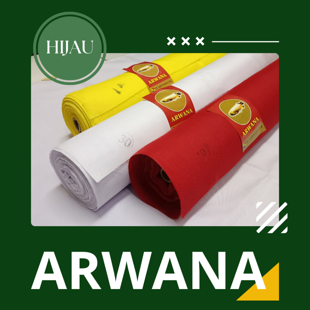 Kain Bendera/Baliho - TC Arwana - HIJAU