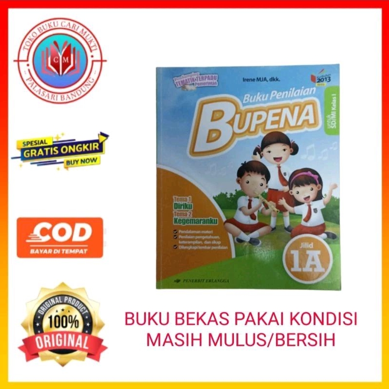 BUKU BEKAS - BUPENA 1A UNTUK SD/MI KELAS 1 KURIKULUM 2013