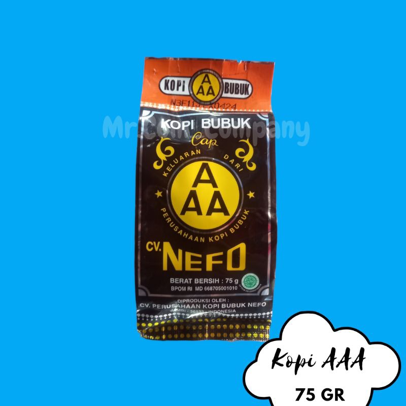 

Kopi AA 75 Gr