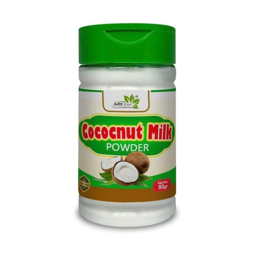 

Sanfood Brilian Coconut Milk Powder (Santan Bubuk/ Serbuk) Kemasnan Botol 50gr